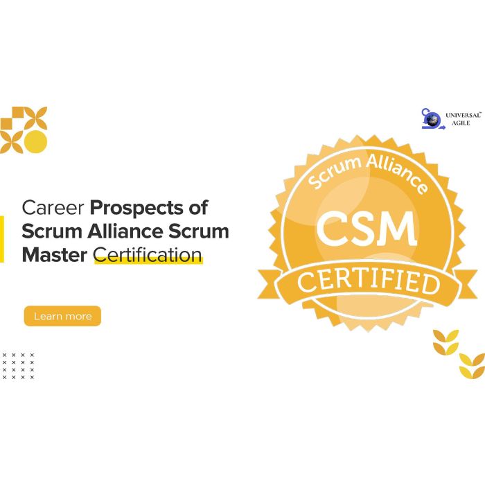 Career Prospects of Scrum Alliance Scrum Master Certification