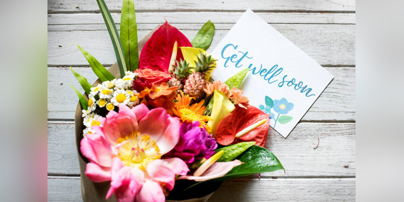 Get Well Flower arrangement combinations