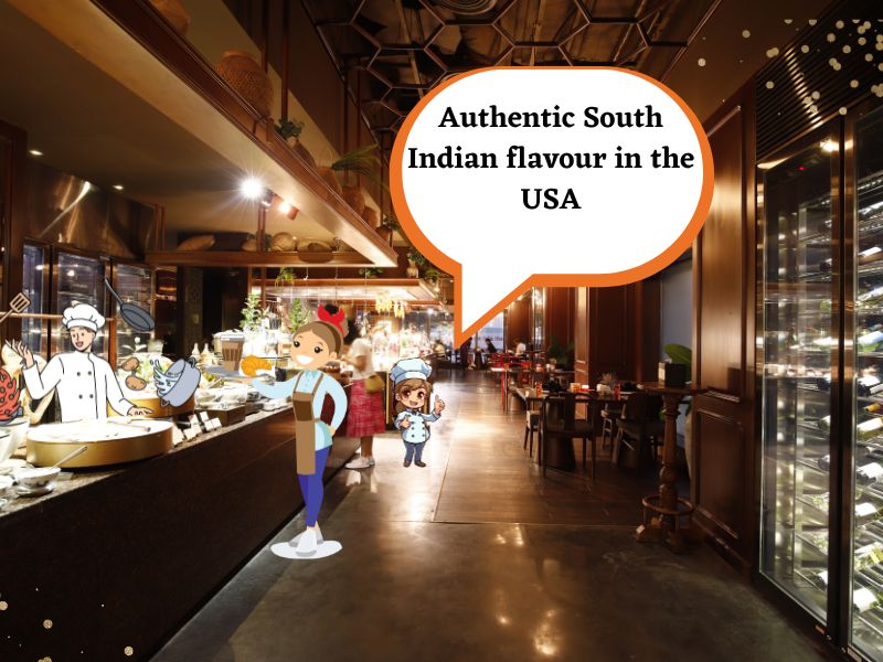 Authentic South Indian flavour in the USA