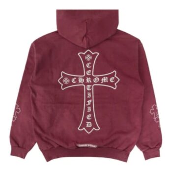 Unveiling the Chrome Hearts Red Drake Chrome Hoodie Style