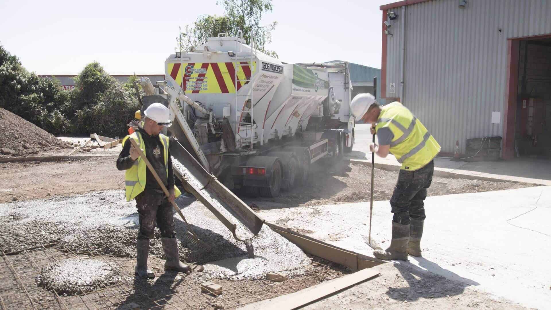 mixed on site concrete in Lewisham