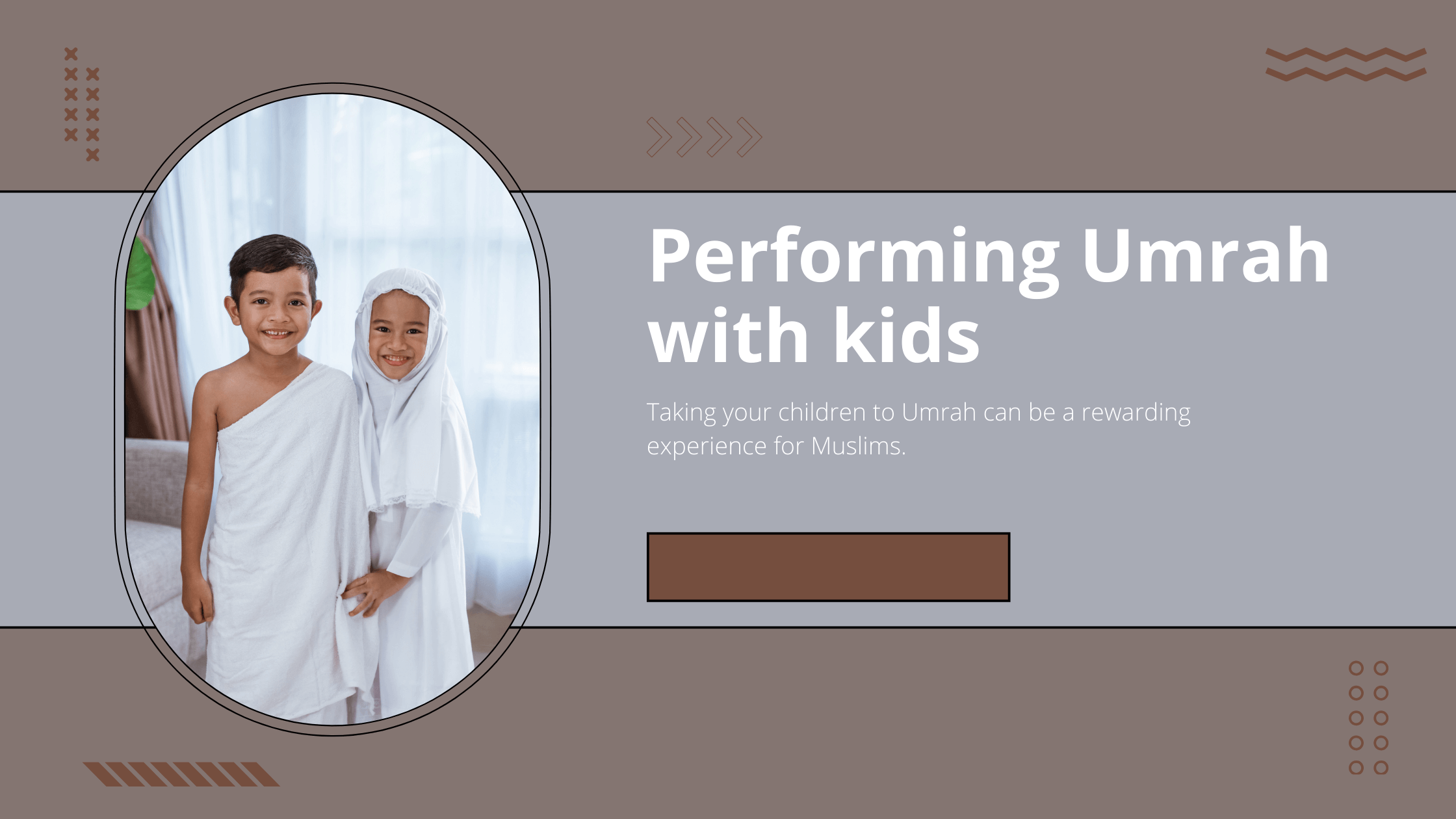 performing umrah with kids
