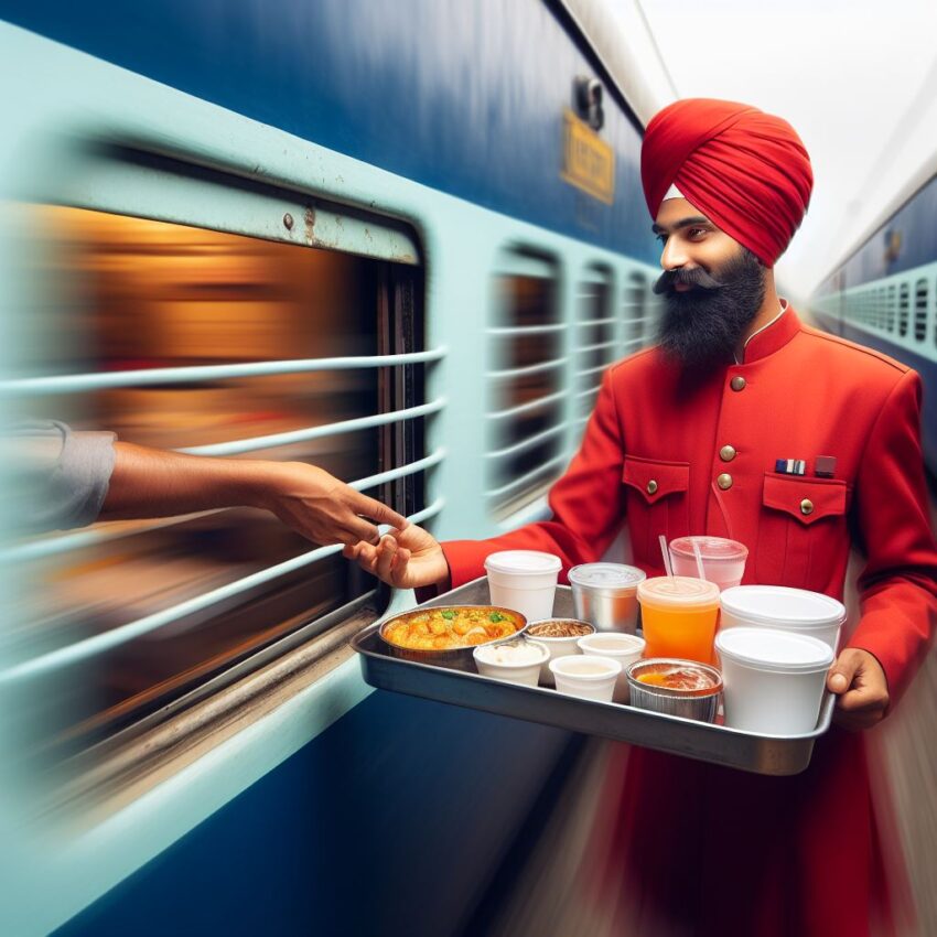 order food in train
