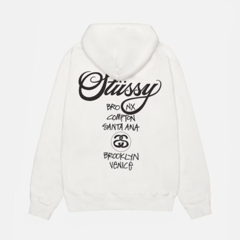 Stussy Sweatshirt Grey and Fleece Icons of Street Fashion